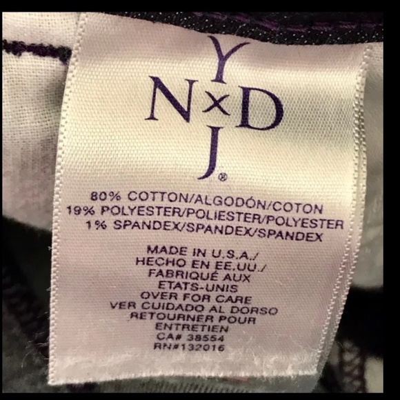 Not Your Daughters Jeans Lift & Tuck Ankle Jeans Dark Blue Wash NYDJ - Picture 8 of 8